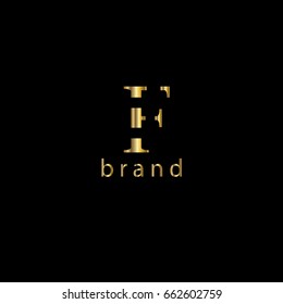 F letter vector logo design (sign, symbol, icon, emblem)