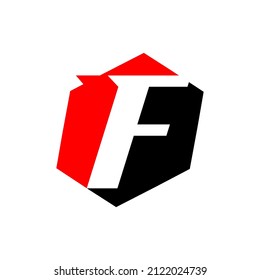 f letter vector logo template. This design use font symbol suitable for education
