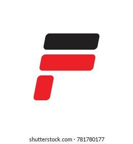 F letter with wing logo design vector