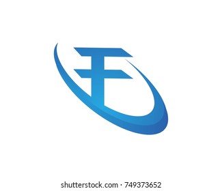 F Letters Logos Stock Vector (Royalty Free) 749373652