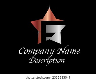 F Logo 01--08 , Best Choice, Stylish Logo, Premium Looking,,Exclusive Logo, Individual Preferance, Strong Item