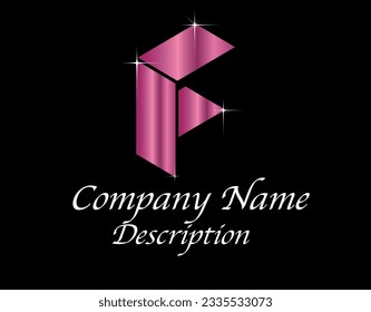 Logotipo F 01—08 , Mejor Elección, Logo Elegante, Aspecto Premium, Logotipo Exclusivo, Preferencia Individual, Elemento Fuerte