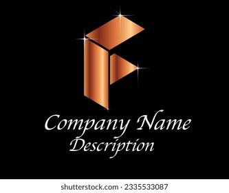 F Logo 01--08 , Best Choice, Stylish Logo, Premium Looking,,Exclusive Logo, Individual Preferance, Strong Item