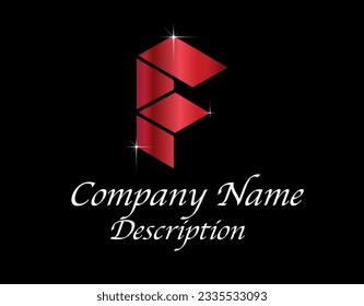 F Logo 01--08 , Best Choice, Stylish Logo, Premium Looking,,Exclusive Logo, Individual Preferance, Strong Item
