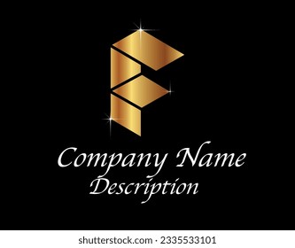 Logotipo F 01—08 , Mejor Elección, Logo Elegante, Aspecto Premium, Logotipo Exclusivo, Preferencia Individual, Elemento Fuerte