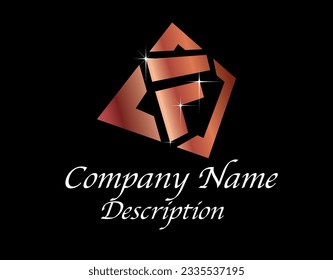 F-Logo 01—08 , Beste Wahl, stylisches Logo, Premium-Looking, Exklusives Logo, individuelle Einstellungen, Starke Elemente
