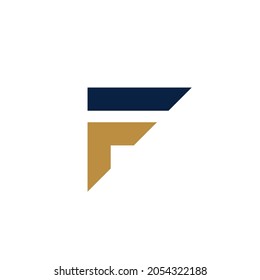 F logo with arrow and triangle