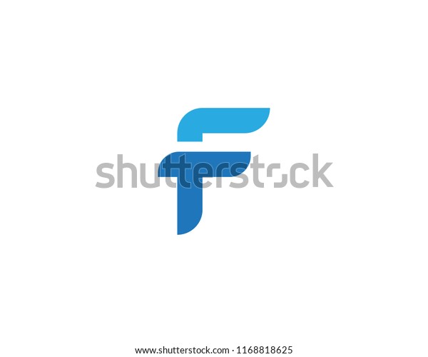 F logo\
business symbol vector template\
letter