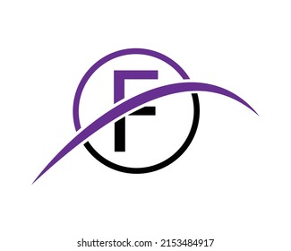 F logo creative design vector templates