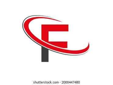 F Logo Design for business and company identity. Creative F letter logo design