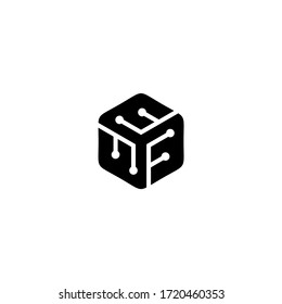 F logo design concept, icon logo, abstract logo