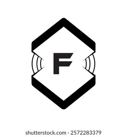 F logo design, F simple and modern logo. F luxurious alphabet design home and city style logo design
