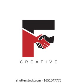 f logo design vector icon