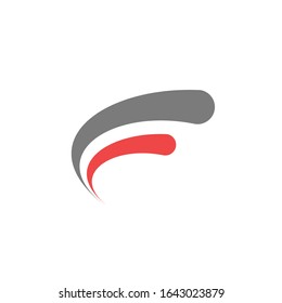 f logo design vector sign template