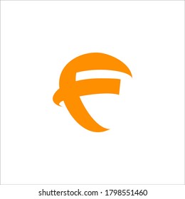 F Logo-Design-Vektorsymbol