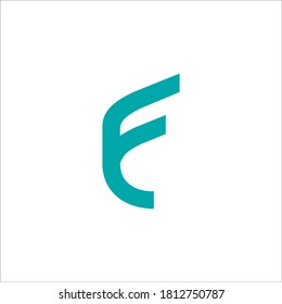 F logo design vector sign
