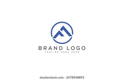 F logo design vector template design for brand