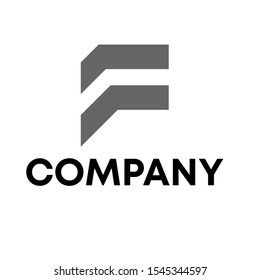 F logo design vector unique template