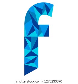 f logo font
