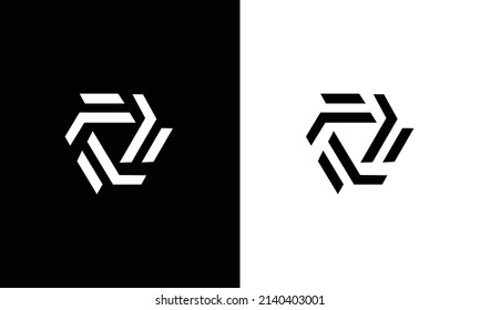 F logo icon design template elements