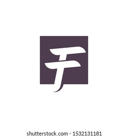 F logo icon illustration design