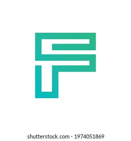 F Logo. F Letter Design Vector design template.
