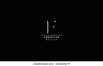 F Logotipo. F Letra Diseño Vector Ilustración Icono Monograma moderno.