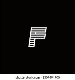 F Logo Letter Speed Designs Templete