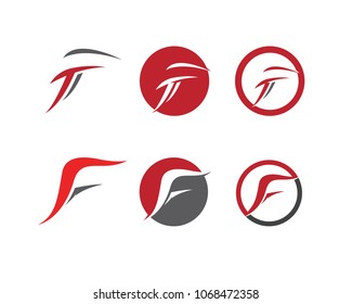 F Logo Letter And Symbols