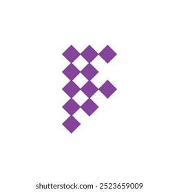 F logo with modern creative idea concept design