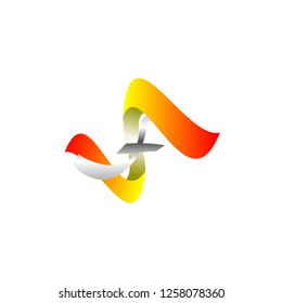 F Logo Monogram Logo vector design