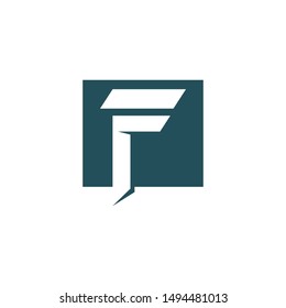 F logo and symbol letter