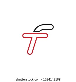 F logo and symbol vector icon 