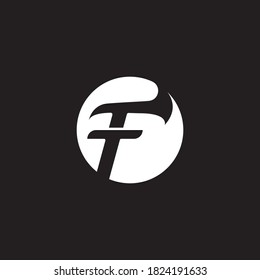 F logo and symbol vector icon 
