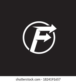 F logo and symbol vector icon 