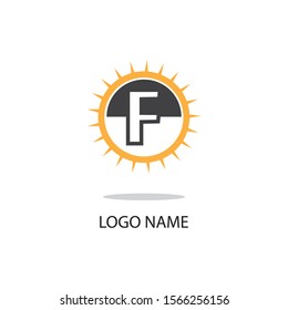 F LOGO SYMBOL VECTOR MODERN BUSINESS