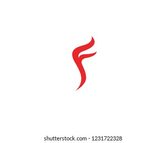 F logo and symbols template vector icons
