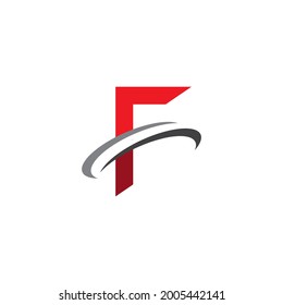 F logo and symbols template vector