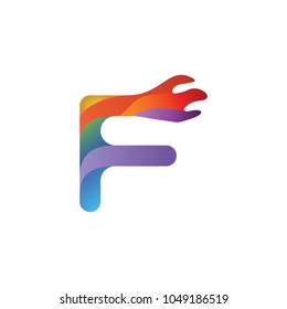 f logo template