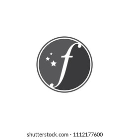 f logo template