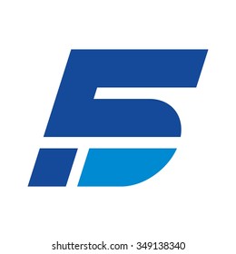 F Logo Vector.