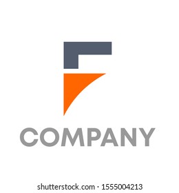 F logo vector design sign template