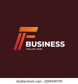 F Logo Vector Design Template