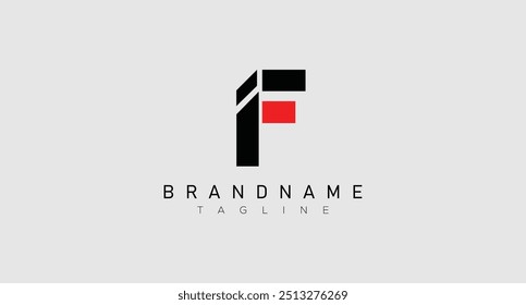 Plantillas de diseño de Vector de logotipo F