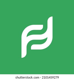 f logo vector icon design. ambigram f logo vector icon design.