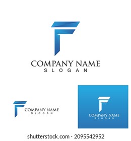 F logo vector icon illustration design