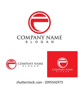 F logo vector icon illustration design