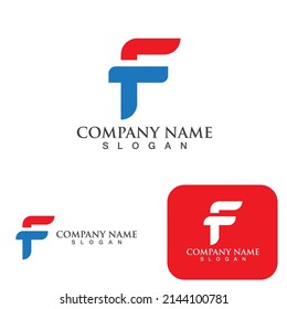F logo vector icon illustration design