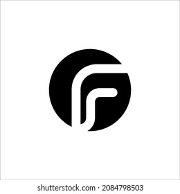 F logo vector template sign