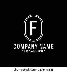 F Luxury Logo Design Template Inspiration